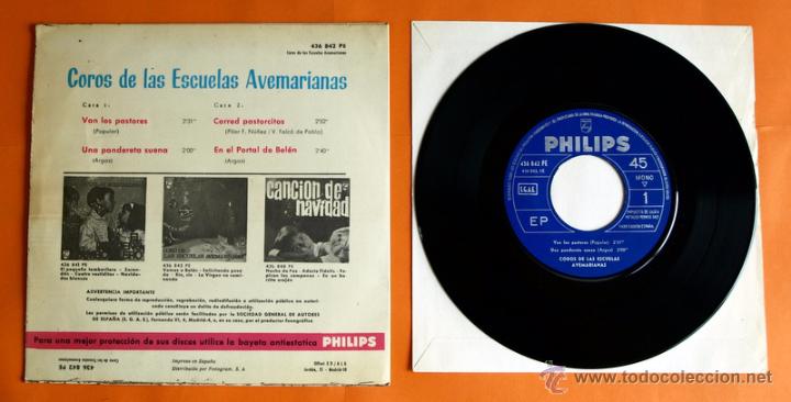 Discos de vinilo: DISCO DE VINILO - CORO DE LAS ESCUELAS AVEMARIANAS - PHILIPS - - Foto 2
