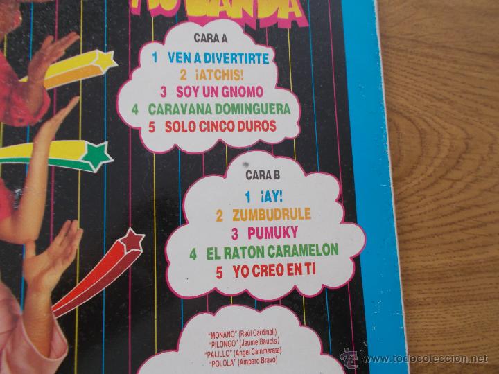 Discos de vinilo: MILIKI PRESENTA A MONANO Y SU BANDA. - Foto 2