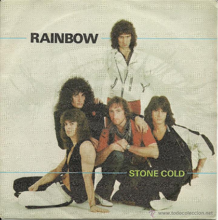 Discos de vinilo: RAINBOW -STONE COLD- SINGLE VINILO - Foto 1