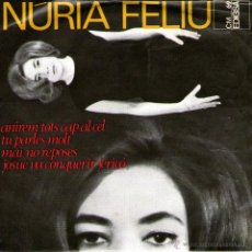 Dischi in vinile: NURIA FELIU - EP SINGLE VINILO 7” - ANIREM TOTS CAP AL CEL + 3 - EDIGSA 1- AÑO 965