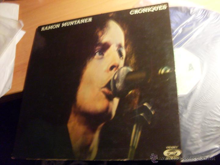Discos de vinilo: RAMON MUNTANER (CRONIQUES) LP 1977 (B-9) - Foto 1