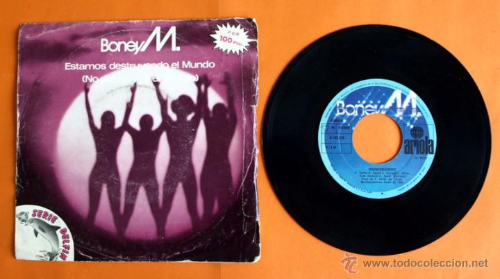 Discos de vinilo: DISCO DE VINILO - BONEYM - SERIE DELFIN - ARIOLA - - Foto 1