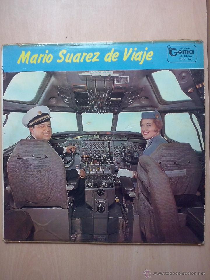 Disques de vinyle: mario suarez de viaje - lp gema venezuela