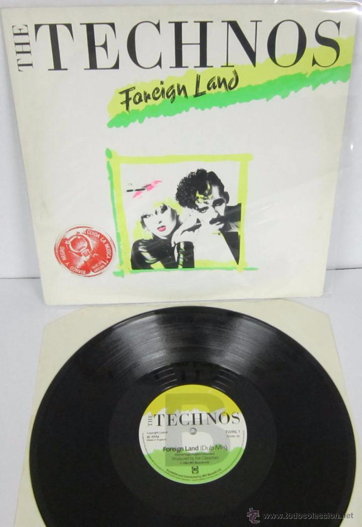 Discos de vinilo: THE TECHNOS - FOREIGN LAND - MX - PRT 1983 UK - Foto 1