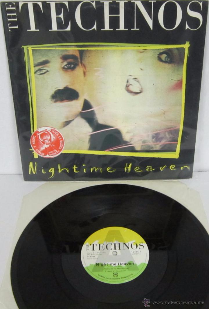 Discos de vinilo: THE TECHNOS - NIGHTIME HEAVEN - MX - PRT 1984 UK - Foto 1