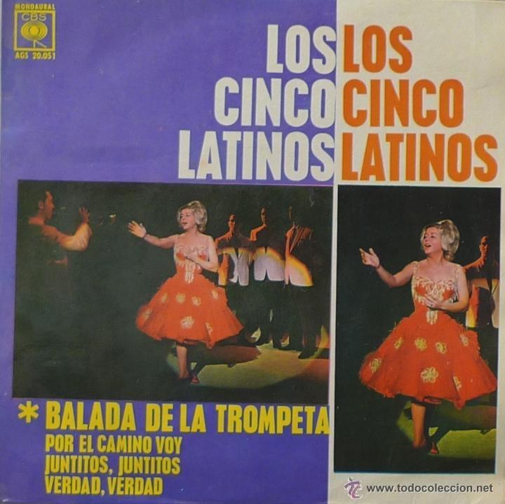 Discos de vinilo: Los Cinco Latinos La balada de la trompeta - Ep - Foto 1