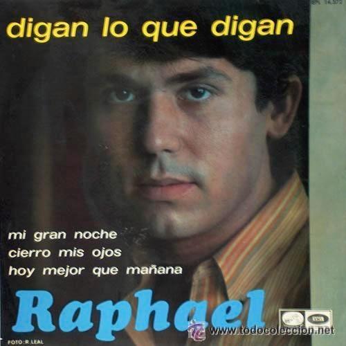 Discos de vinilo: EP RAPHAEL DIGAN LO QUE DIGAN. EMI 1967. - Foto 1