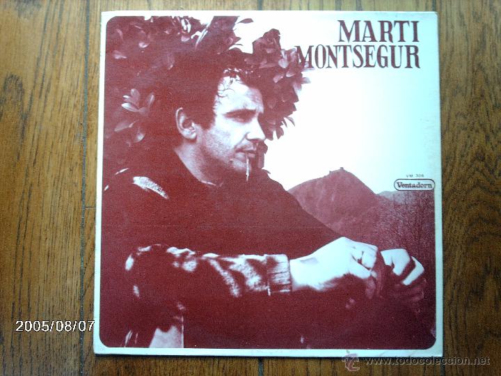 Discos de vinilo: marti - montsegur - Foto 1