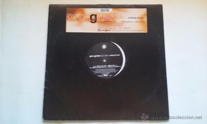 Discos de vinilo: PRO-GRESS FEAT. ELISHA - NOTHING 2 LOSE - 1997 - Foto 1