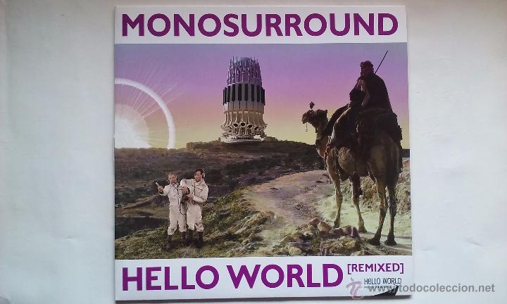 Discos de vinilo: MONOSURROUND - HELLO WORLD REMIXED - 2010 - Foto 1
