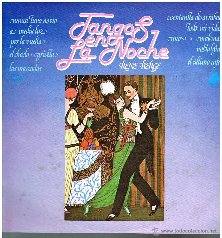 Discos de vinilo: Rene Berge - Tangos en la noche - Lp 1978 - Foto 1