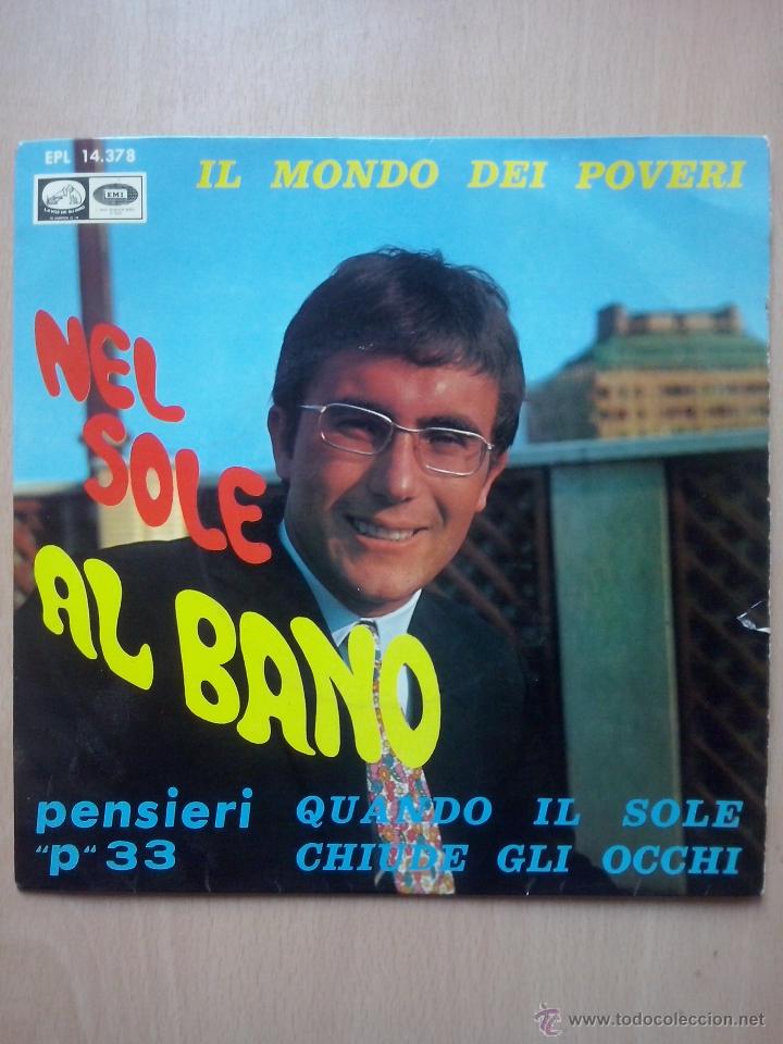 Discos de vinilo: al bano - nel sole +3 - ep odeon 1967 - Foto 1