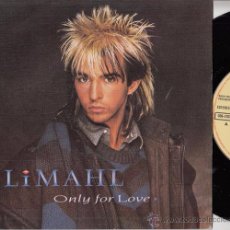 Discos de vinilo: LIMAHL - ONLY FOR LOVE - SINGLE ESPAÑOL DE VINILO - EUROBEAT ITALO DISCO