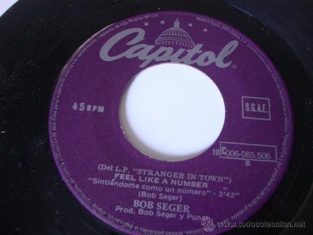Discos de vinilo: SINGLE BOB SEGER & SILVER BULLET BAND - STILL THE SAME - Foto 3
