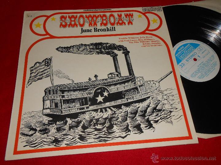 Vinyl records: SHOWBOAT June Bronhill+Williams+Dawn+Douglas+The Rita Williams+Fred Lucas LP 1971 Contour ENGLAND UK