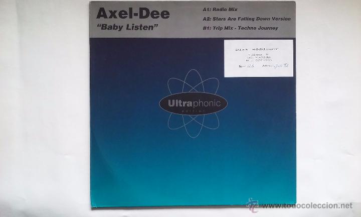 Discos de vinilo: AXEL-DEE - BABY LISTEN - 1992 - Foto 1