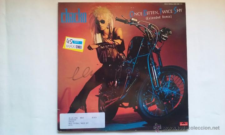 Discos de vinilo: CHACKO - ONCE BITTEN, TWICE SHY - 1986 - Foto 1