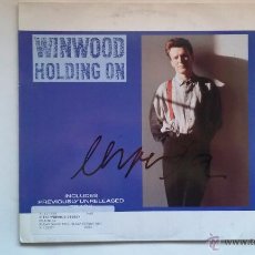 Discos de vinilo: STEVE WINWOOD - HOLDING ON - 1988. Lote 49256736