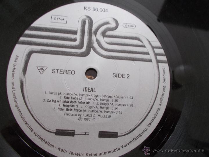 Discos de vinilo: IDEAL. EDICION ALEMANA - Foto 2