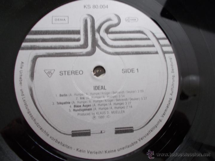 Discos de vinilo: IDEAL. EDICION ALEMANA - Foto 3