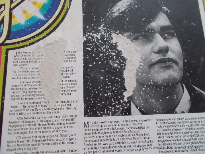 Discos de vinilo: JOHN ROWLES. EDICION ALEMANA - Foto 4