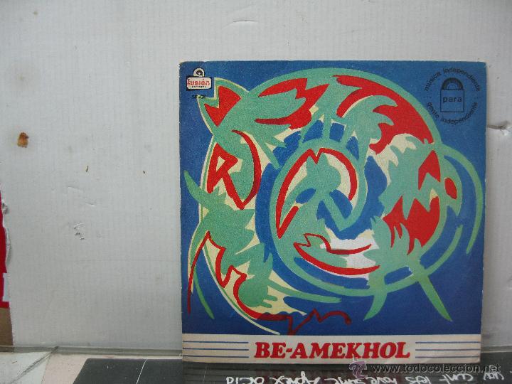 Disques de vinyle: BE AMEKHOL - COMETAS / FLOR DE PAPEL - SPAIN - FUSION 1983