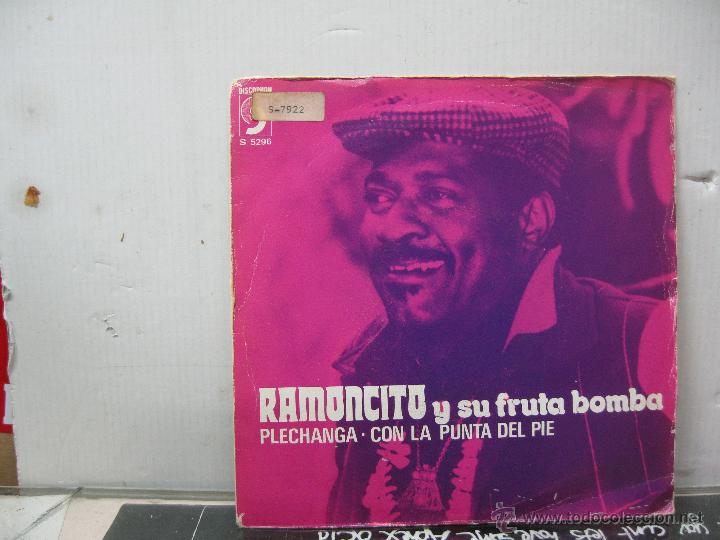 Disques de vinyle: RAMONCITO Y SU FRUTA BOMBA - FLEGHANGA / CON LA PUNTA DEL PIE - SPAIN - DISCOPHON 1975