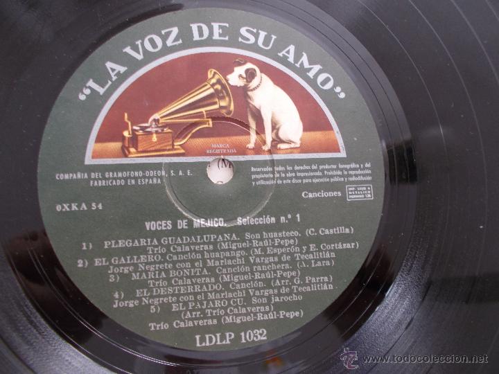 Discos de vinilo: VOCES DE MEJICO. - Foto 3