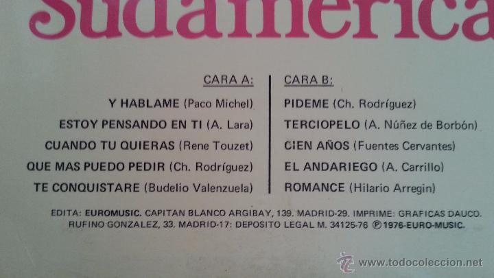 Discos de vinilo: AMOR EN SUDAMERICA - Foto 2