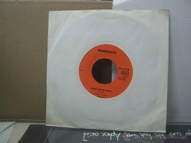 Discos de vinilo: WERBEPLATE - MERCY MAYBE MERCY + 2 - GERMANY - GEMA - Foto 1