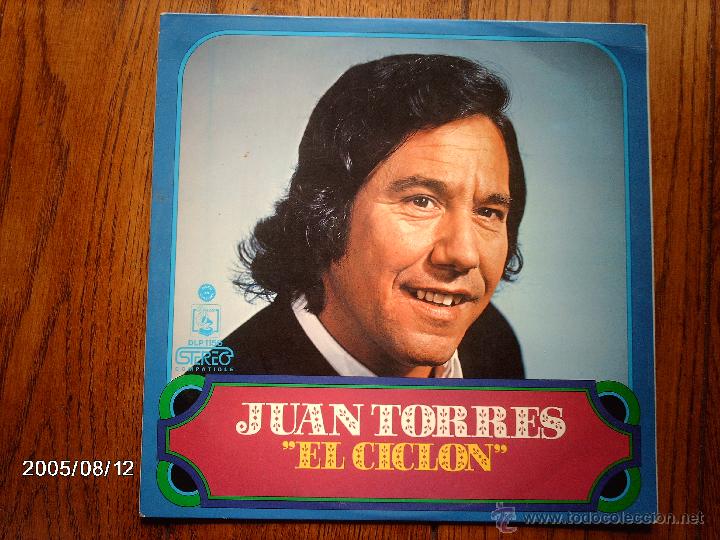 Discos de vinilo: juan torres  -  el cicl&oacute;n - Foto 1