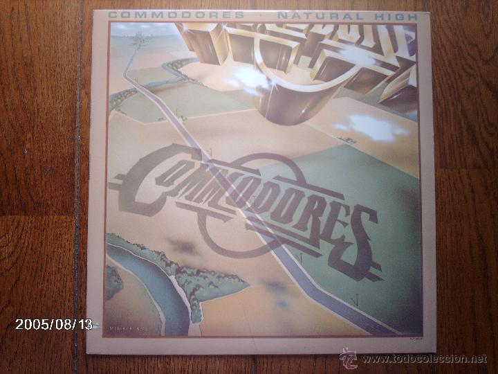 Discos de vinilo: commodores  -  natural high - Foto 1