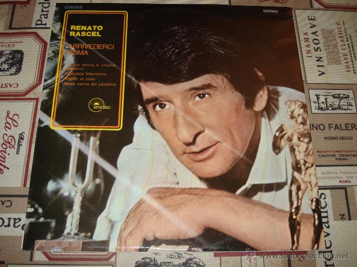 Discos de vinilo: RENATO RASCEL - ARRIVEDERCI ROMA - Foto 1