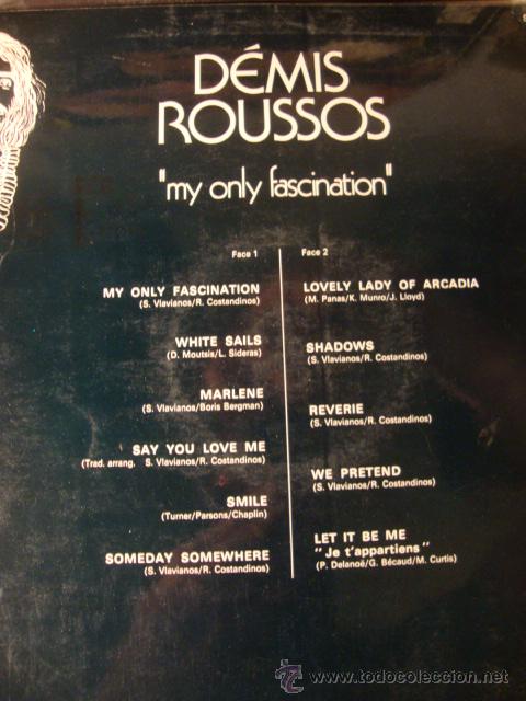 Discos de vinilo: ANTIGUO DISCO LP DEMIS ROUSSOS - Foto 2