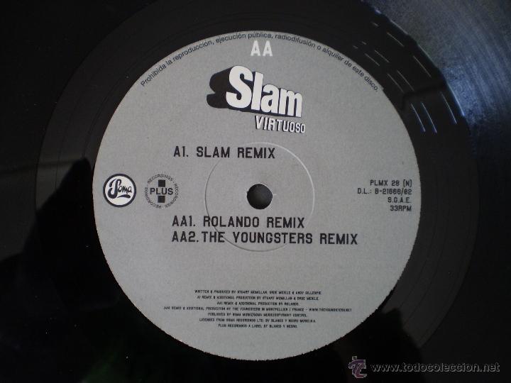 Discos de vinilo: MAXI 12. SLAM. VIRTUOSO - Foto 2