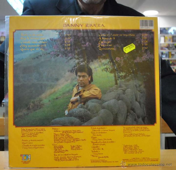Discos de vinilo: DANNY RIVERA - COMO SI EL AMOR NO IMPORTARA - LP - Foto 2