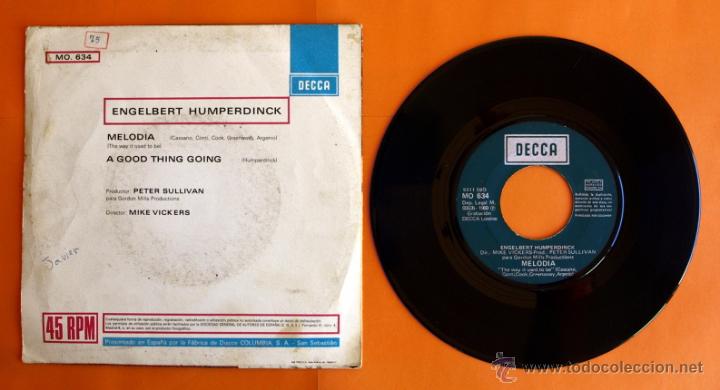 Discos de vinilo: DISCO DE VINILO - ENGELBERT HUMPERDINCK - MELODIA, A GOOD THING GOING - - Foto 2