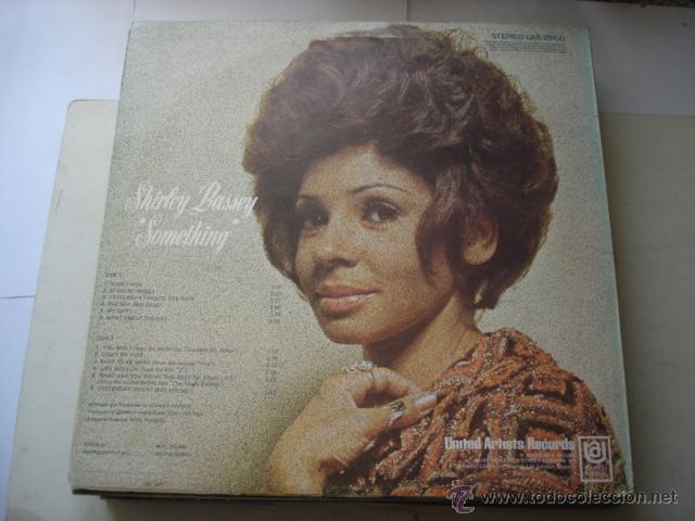 Discos de vinilo: SHIRLEY BASSEY SOMETHING - Foto 2
