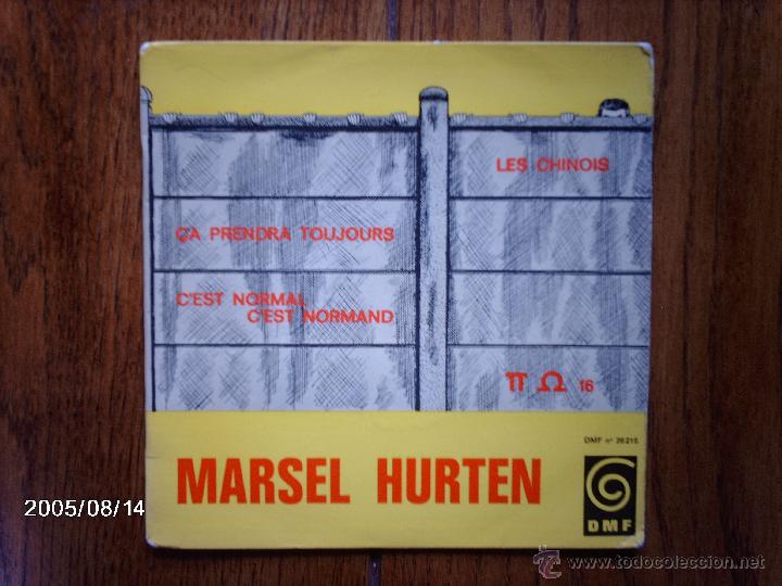 Discos de vinilo: marsel hurten  -  les chinois  +  3 - Foto 1