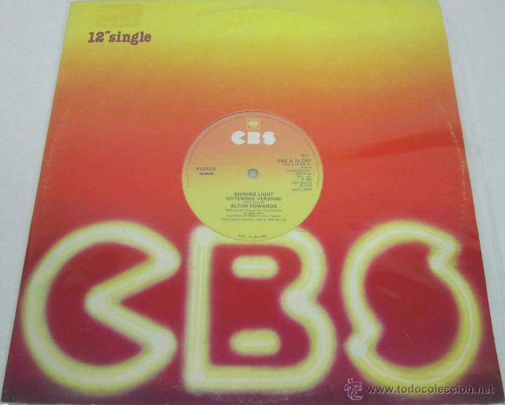 Discos de vinilo: ALTON EDWARDS - SHINING LIGHT ( 2 VERSIONES ) - MX - CBS 1982 UK - Foto 1