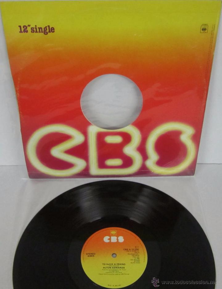 Discos de vinilo: ALTON EDWARDS - SHINING LIGHT ( 2 VERSIONES ) - MX - CBS 1982 UK - Foto 4