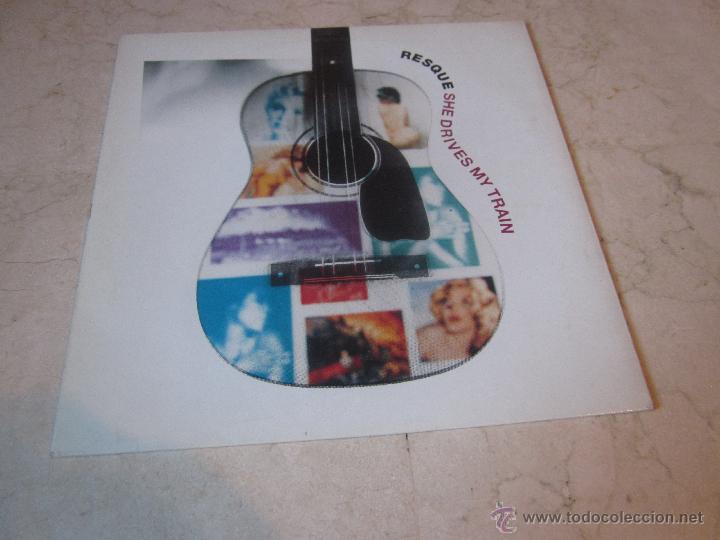 Discos de vinilo: RESQUE - SHE DRIVES MY TRAIN - MUSIDISC 1991 - Foto 1