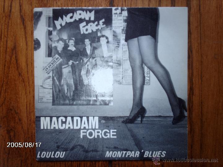 Discos de vinilo: macadam forge - loulou + montpar blues - Foto 1