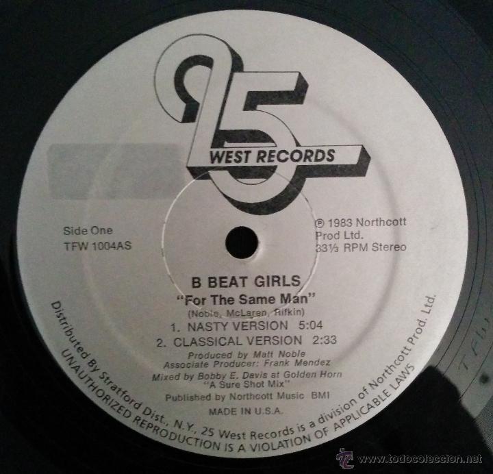 B Beat Girls, For The Same Man Maxi-single - Comprar Discos Maxi ...