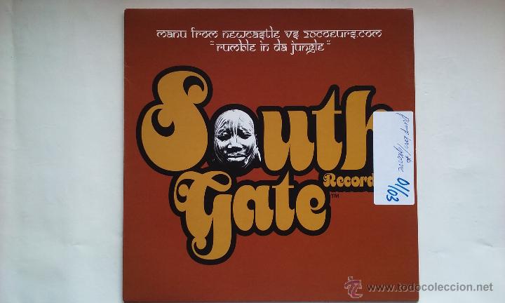 Discos de vinilo: MANU FROM NEWCASTLE - RUMBLE IN DA JUNGLE - 2002 - Foto 1