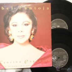 Discos de vinilo: ISABEL PANTOJA LA CANCION ESPAÑOLA DOBLE 2 LP VINILOS ARIOLA MADE IN SPAIN 1990. Lote 49345742