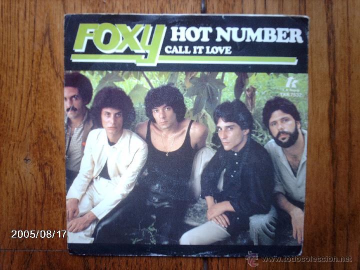 Discos de vinilo: foxy   -  hot number  +  call it love - Foto 1