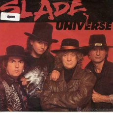 Discos de vinilo: SLADE / UNIVERSE / RED HOT / MERRY XMAS EVERYBODY (SINGLE 1991. Lote 49363832