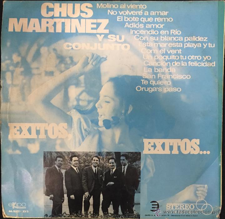 Discos de vinilo: CHUS MARTINEZ Y SU CONJUNTO -LP 1967 - Foto 2
