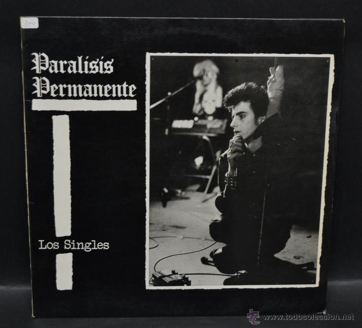Discos de vinilo: Vinilos 2 Paralisis Permanente - El Acto y Los Singles - Foto 2